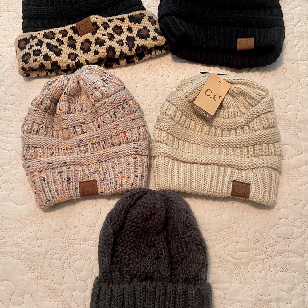 CC Beanie Hats Bundle of 5  🔥